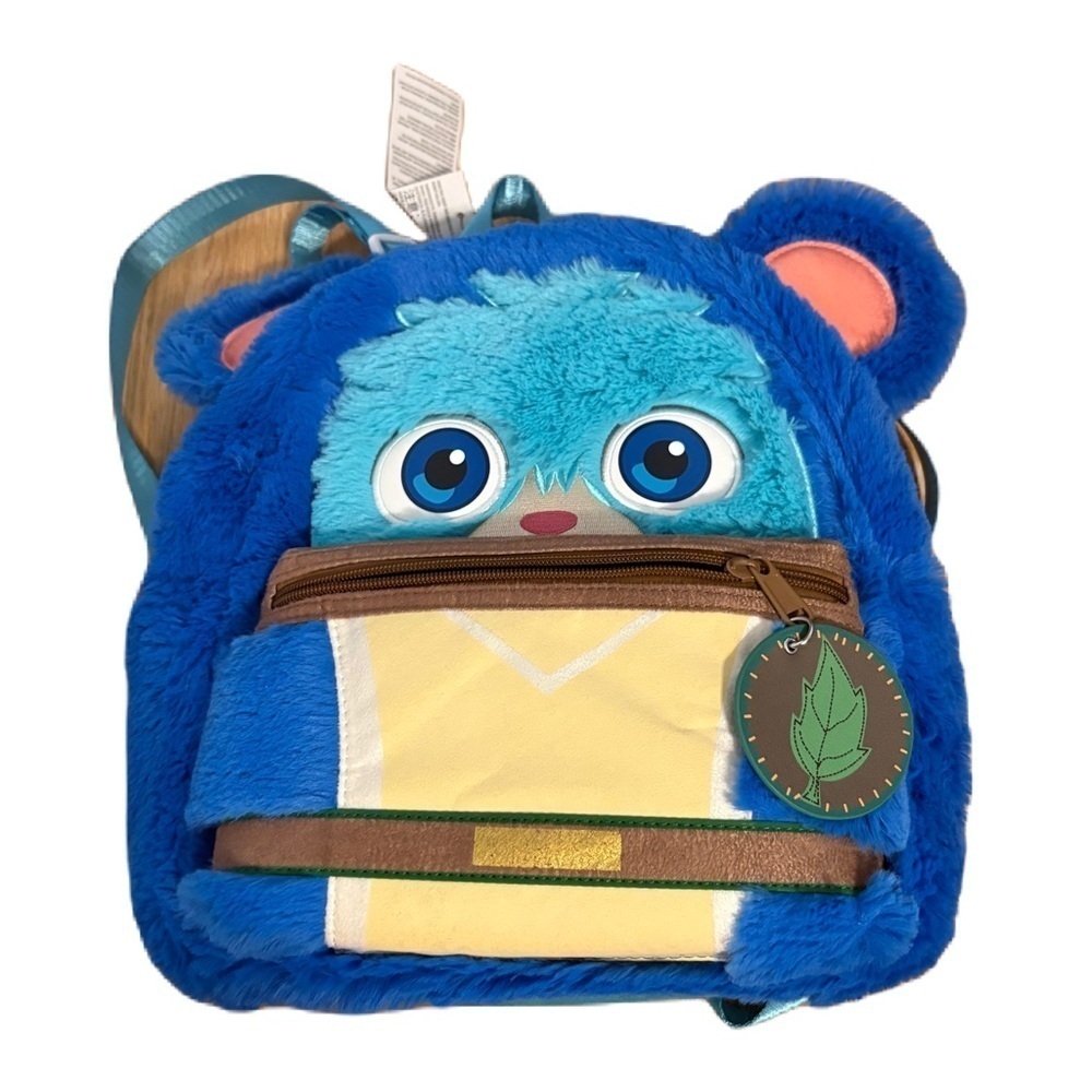 Disney Parks Star Wars Young Jedi Adventures Nubs Backpack Book Bag Plush Fuzzy